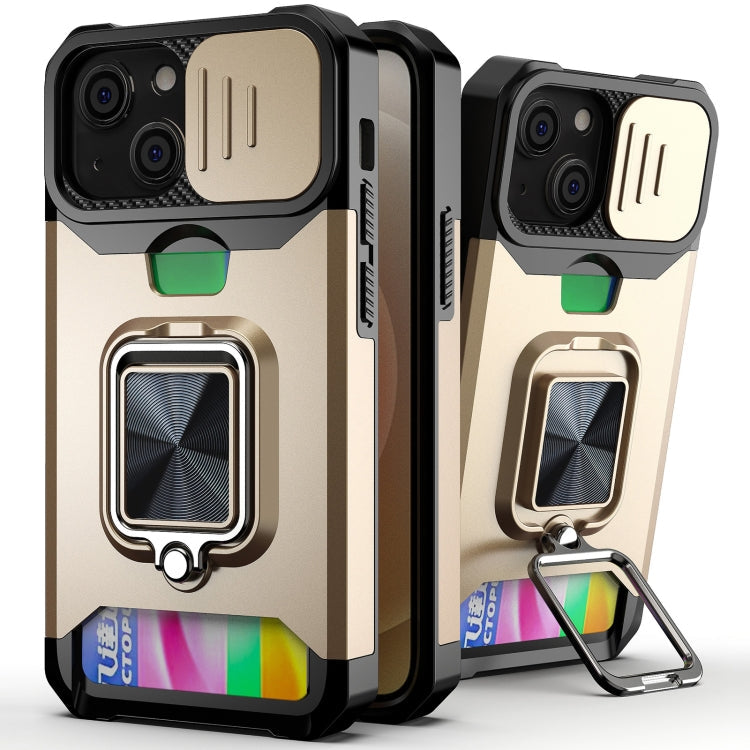 Case – Shockproof (iPhone 13 mini) #2 For iPhone 13 Gold