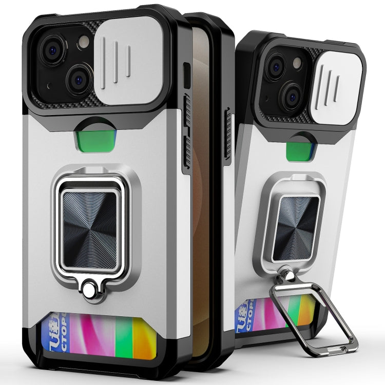 Case – Shockproof (iPhone 13 mini) #2 For iPhone 13 Silver