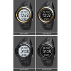 SKMEI 1632 Dual Time Display Luminous Electronic Watch, Support Alarm Clock