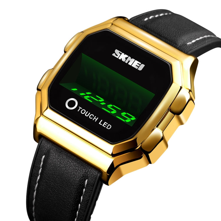 Watch – Leather Leather Strap Version Gold