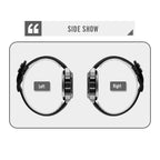 SKMEI 1650 Leather Strap Version LED Digital Display Electronic Watch with Touch Luminous Button, Leather Strap Version
