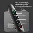Tsattine N10 Ultrasonic Dog Repeller with LED Electricity Display & Flashlight, N10