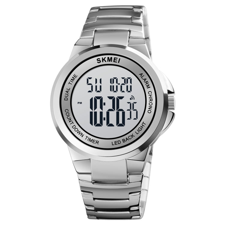 Watch – Stainless Steel Silver and White