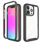 Starry Sky Solid Color Series Shockproof PC + TPU Protective Case, For iPhone 13 For iPhone 13 Black