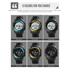 Watch – 1729 Qibla Calendar Timing Multifunctional LED Digital Display Luminous...