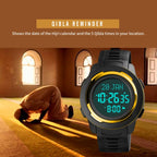 Watch – 1729 Qibla Calendar Timing Multifunctional LED Digital Display Luminous...