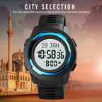 Watch – 1729 Qibla Calendar Timing Multifunctional LED Digital Display Luminous...