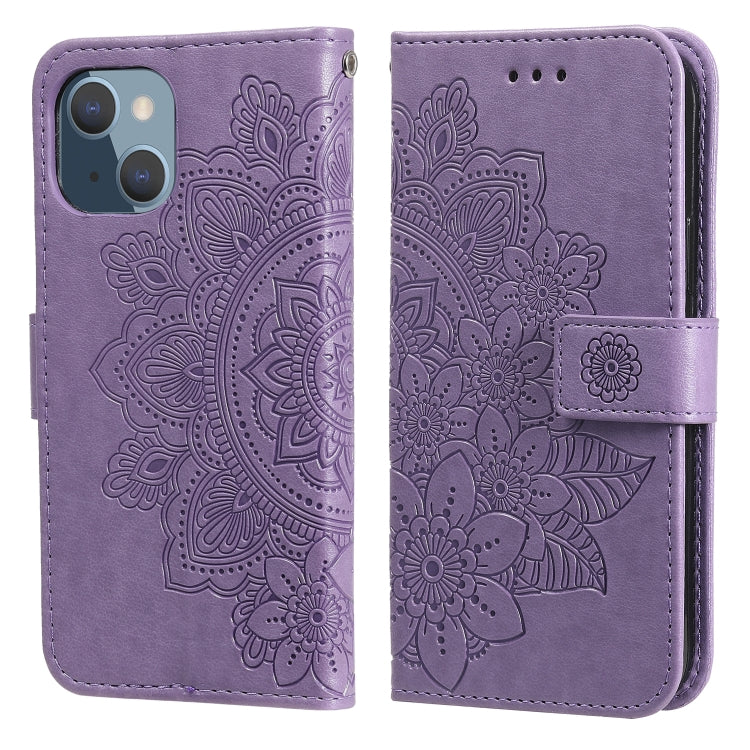 Case – Leather (iPhone 13) #2 For iPhone 13 Mini Light Purple