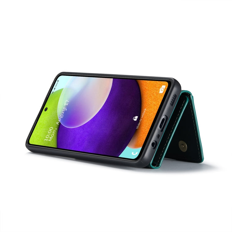 DG.MING M2 Series 3-Fold Multi Card Bag + Magnetic Back Cover Shockproof Case with Wallet & Holder Function – Shockproof, Magnetic, Card Slot, For Samsung Galaxy A52 5G / 4G, For Samsung Galaxy Note20, For Samsung Galaxy S20 FE