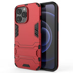 PC + TPU Shockproof Protective Case with Invisible Holder, For iPhone 13 Pro Max, For iPhone 13 Pro, For iPhone 13 mini, For iPhone 13