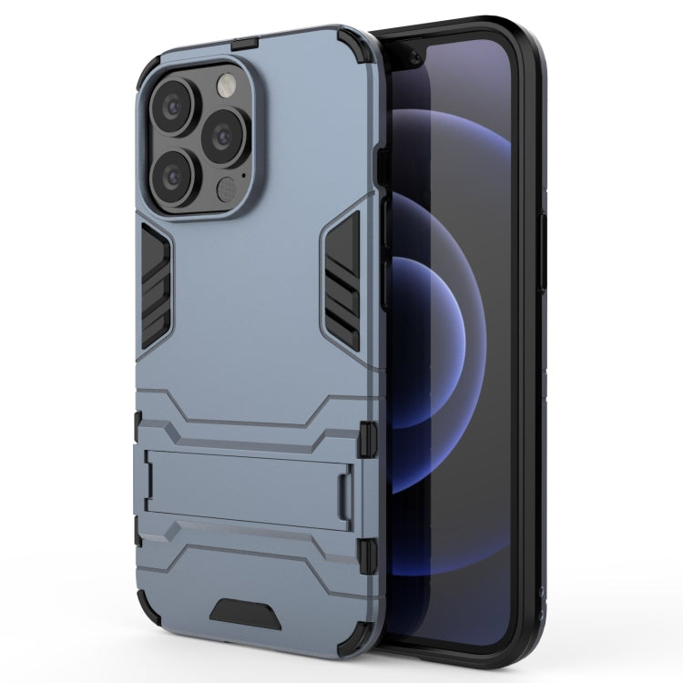 PC + TPU Shockproof Protective Case with Invisible Holder, For iPhone 13 Pro Max, For iPhone 13 Pro, For iPhone 13 mini, For iPhone 13