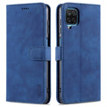 AZNS Skin Feel Calf Texture Horizontal Flip Leather Case with Card Slots & Holder & Wallet, For Samsung Galaxy M62 / F62, For Samsung Galaxy Note10+, For Samsung Galaxy Note20, For Samsung Galaxy Note20 Ultra For Samsung Galaxy M62 F62 Blue
