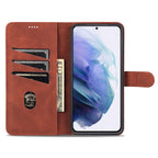 AZNS Skin Feel Calf Texture Horizontal Flip Leather Case with Card Slots & Holder & Wallet, For Samsung Galaxy S21 5G, For Samsung Galaxy S21 FE 5G, For Samsung Galaxy S21 Ultra 5G, For Samsung Galaxy S21+ 5G