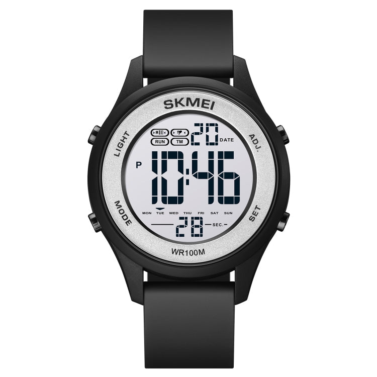 Watch – Silicone #3 Black Silver
