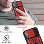 Sliding Camera Cover Design TPU+PC Protective Case, For iPhone 13 Pro Max