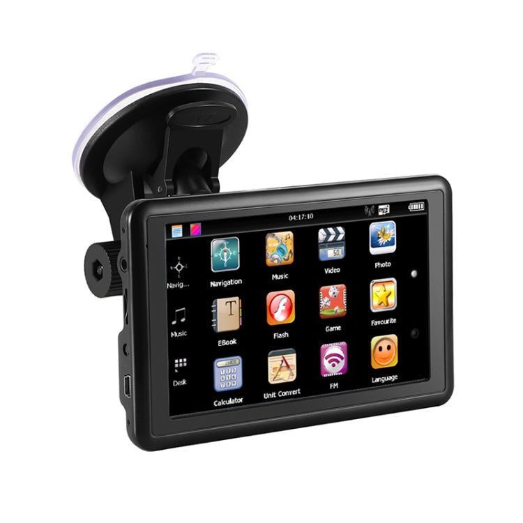 Q5 Car 5 inch HD TFT Touch Screen GPS Navigator Support TF Card / MP3 / FM Transmitter, Europe Map, Australia Map, North America Map, Southeast Asia Map, Middle East Map, South America Map, Africa Map Europe Map