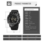 SKMEI 1762 Triplicate Round LED Dual Time Digital Display Waterproof Luminous Electronic Watch, SKMEI 1762