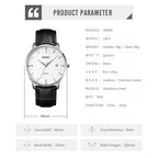 SKMEI 1801 Men Casual Calendar Quartz Watch