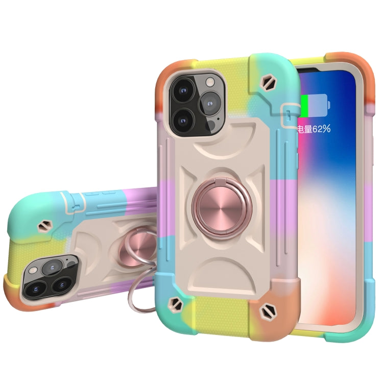 Protective Case – Shockproof, Silicone (iPhone 13 mini) #2 For iPhone 13 Colorful Rose Gold
