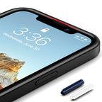 Skin Feel Frosted PC + TPU Shockproof Case with Color Button, For iPhone 13 mini, For iPhone 13, For iPhone 13 Pro, For iPhone 13 Pro Max