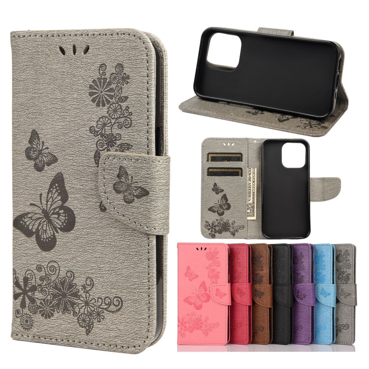Case – Leather (iPhone 13 Pro) For iPhone 13 Pro Max Grey