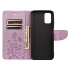 Butterfly Flower Pattern Horizontal Flip Leather Case with Holder & Card Slots & Wallet, For Samsung Galaxy A03s 164mm, For iPhone 13 mini, For iPhone 13