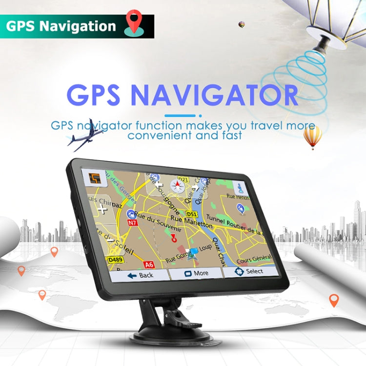 7 inch Car GPS Navigator 8G+256M Capacitive Screen High Configuration, Europe Map, Australia Map, Southeast Asia Map, North America Map, Middle East Map, South America Map, Africa Map – Durable Build, Easy to Use