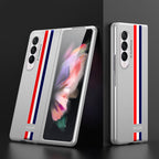 GKK Ultra-thin Full Coverage Painted Protective Case, For Samsung Galaxy Z Fold3 5G For Samsung Galaxy Z Fold3 5G Limited Edition White