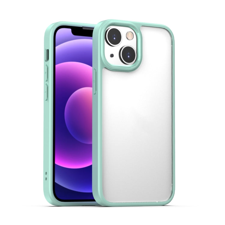 Case – Shockproof, Transparent (iPhone 13 mini) For iPhone 13 mini Green