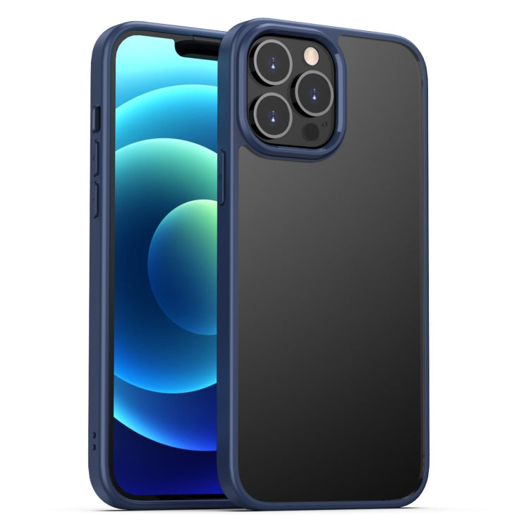Case – Shockproof, Transparent (iPhone 13 mini) For iPhone 13 Pro Blue