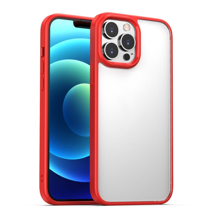 Case – Shockproof, Transparent (iPhone 13 mini) For iPhone 13 Pro Max Red