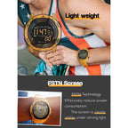 EDGE Sports Watch – Mars Men Luminous Digital Waterproof Smart Sports Watch, Support Alarm...