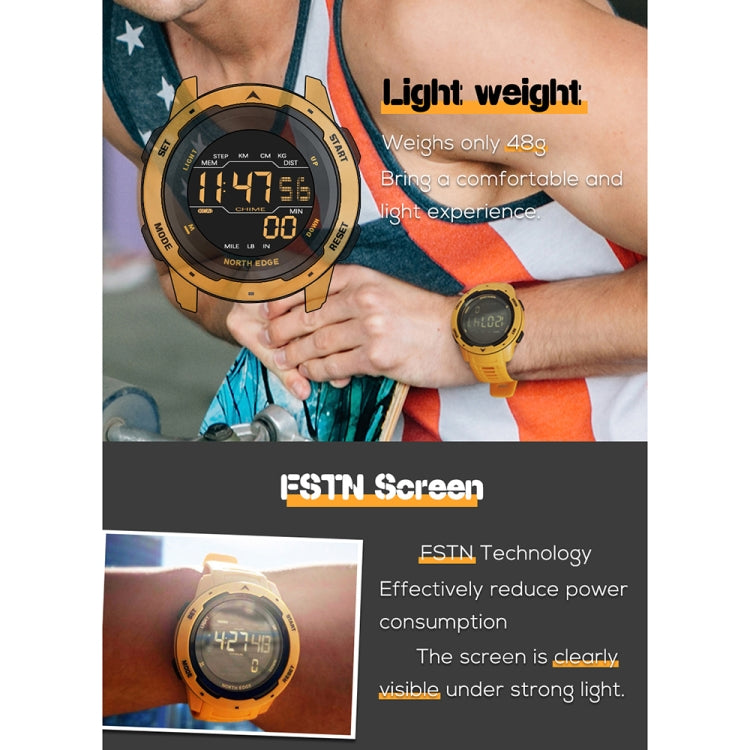 EDGE Sports Watch – Mars Men Luminous Digital Waterproof Smart Sports Watch, Support Alarm...