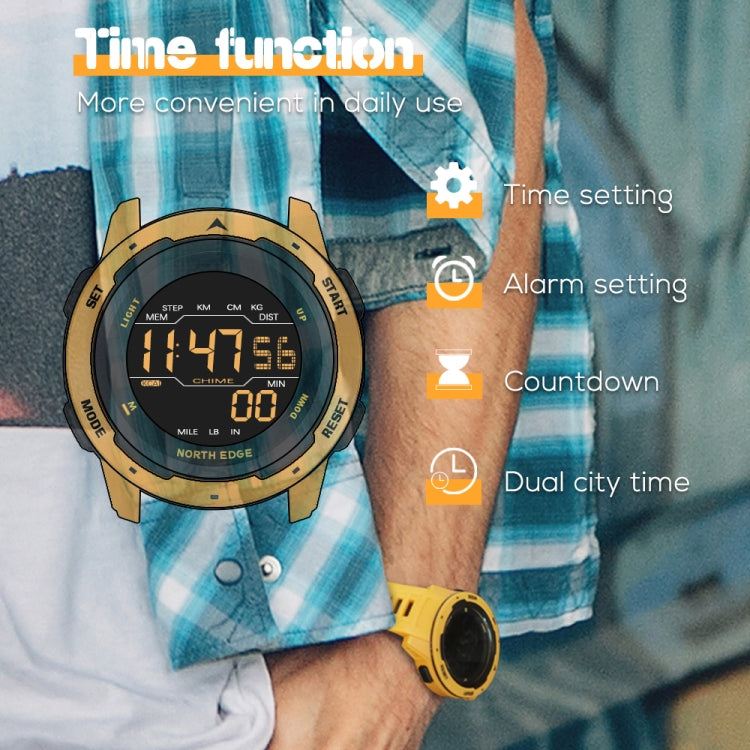 EDGE Sports Watch – Mars Men Luminous Digital Waterproof Smart Sports Watch, Support Alarm...