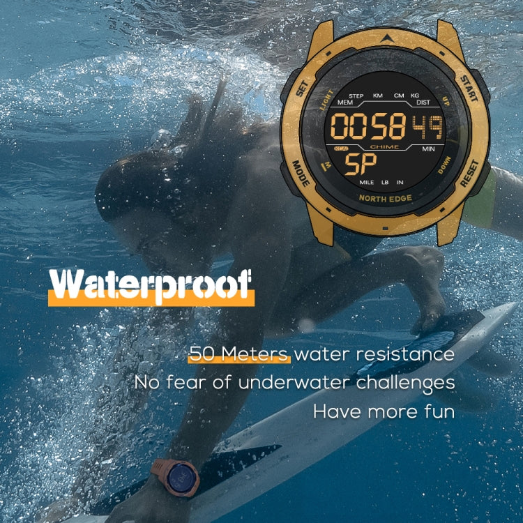 EDGE Sports Watch – Mars Men Luminous Digital Waterproof Smart Sports Watch, Support Alarm...