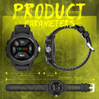 EDGE Smart Watch – 1.4" Screen, Blood Pressure Monitoring, Heart Rate Monitoring