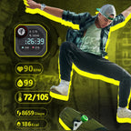 EDGE Smart Watch – 1.4" Screen, Blood Pressure Monitoring, Heart Rate Monitoring
