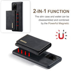DG.MING M1 Series 3-Fold Multi Card Wallet Back Cover Shockproof Case with Holder Function, For Samsung Galaxy S20 Ultra, For Samsung Galaxy S20+
