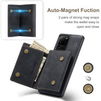 DG.MING M1 Series 3-Fold Multi Card Wallet Back Cover Shockproof Case with Holder Function, For Samsung Galaxy S20 Ultra, For Samsung Galaxy S20+