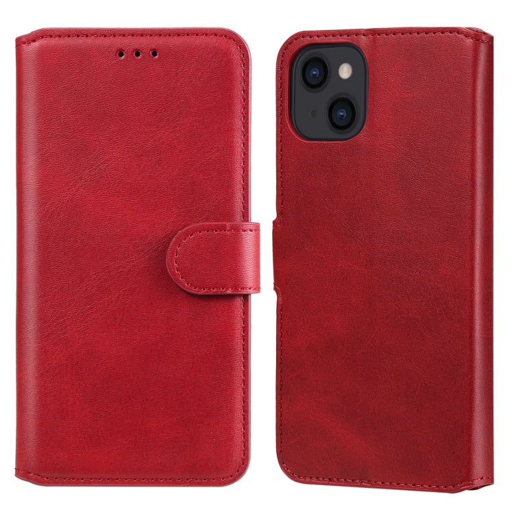 Case – Leather (iPhone 13 mini) #9 For iPhone 13 Red