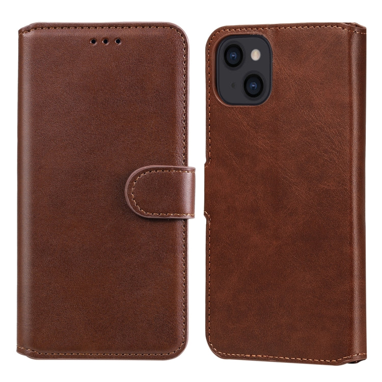 Case – Leather (iPhone 13 mini) #9 For iPhone 13 Brown