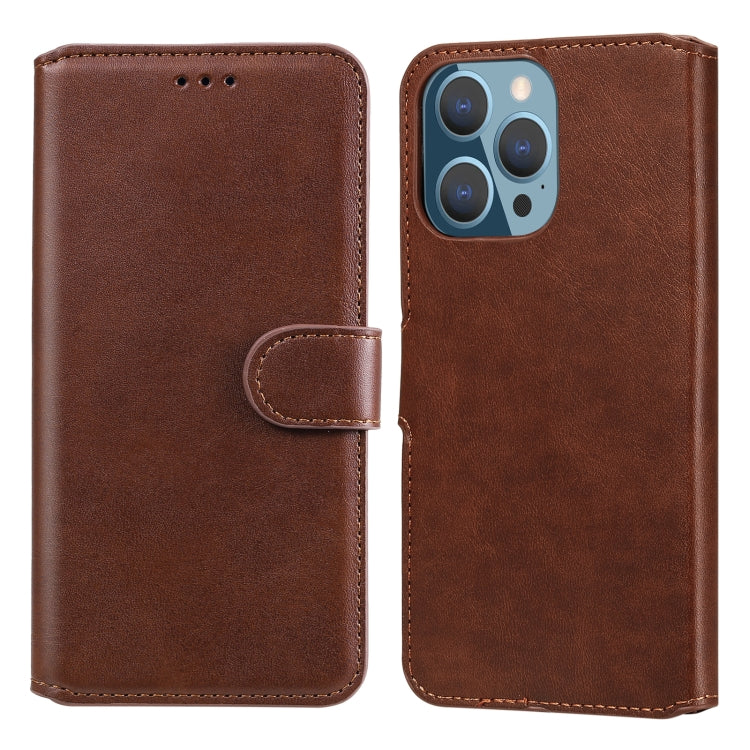 Case – Leather (iPhone 13 mini) #9 For iPhone 13 Pro Brown