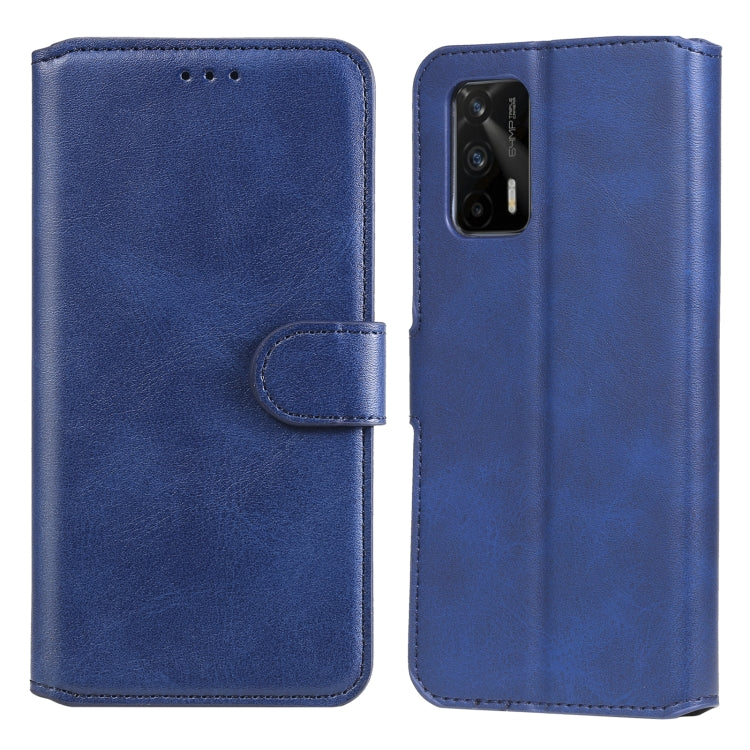Classic Calf Texture PU + TPU Horizontal Flip Leather Case with Holder & Card Slots & Wallet – Card Slot, Flip, Leather, For OPPO Realme GT 5G