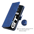 Classic Calf Texture PU + TPU Horizontal Flip Leather Case with Holder & Card Slots & Wallet – Card Slot, Flip, Leather, For OPPO Realme GT 5G