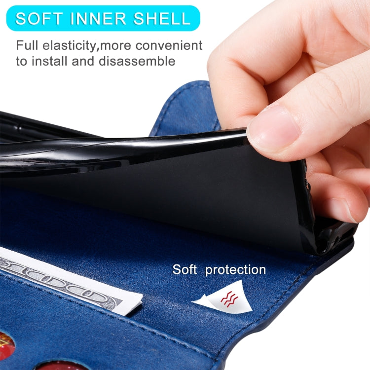 Classic Calf Texture PU + TPU Horizontal Flip Leather Case with Holder & Card Slots & Wallet – Card Slot, Flip, Leather, For OPPO Realme GT 5G