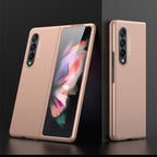 GKK Ultra-thin Full Coverage PC Protective Case, For Samsung Galaxy Z Fold3 5G For Samsung Galaxy Z Fold3 5G Gold