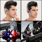 QKZ AK6-X 3.5mm In-Ear Wired Subwoofer Sports Earphone with Microphone, Cable Length: About 1.2m, 1 PCS