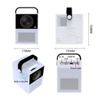 WEJOY Y2 1920x1080P 100 ANSI Lumens Portable Home Theater LED HD Digital Projector, Touch Control Version, Android 9.0, 2G+16G,, Y2 Touch Control Version US Plug, Y2 Touch Control Version EU Plug, Y2 Touch Control Version UK Plug                       ...
