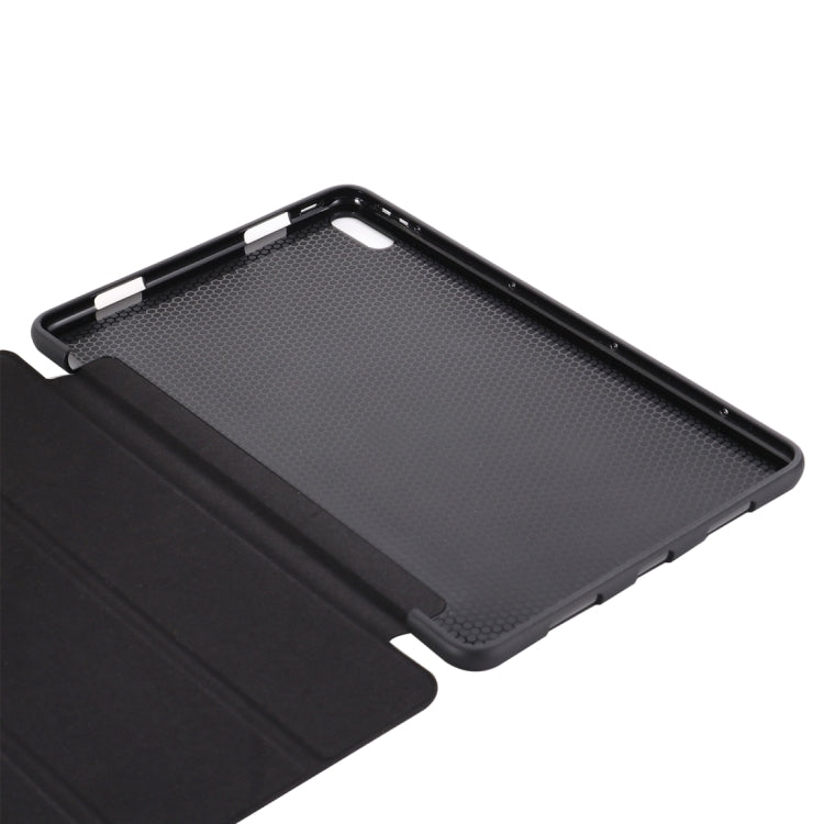 GEBEI Shockproof Horizontal Flip Leather Case with Three-folding Holder – Shockproof, Flip, Leather, For Huawei MatePad 11 (2021)