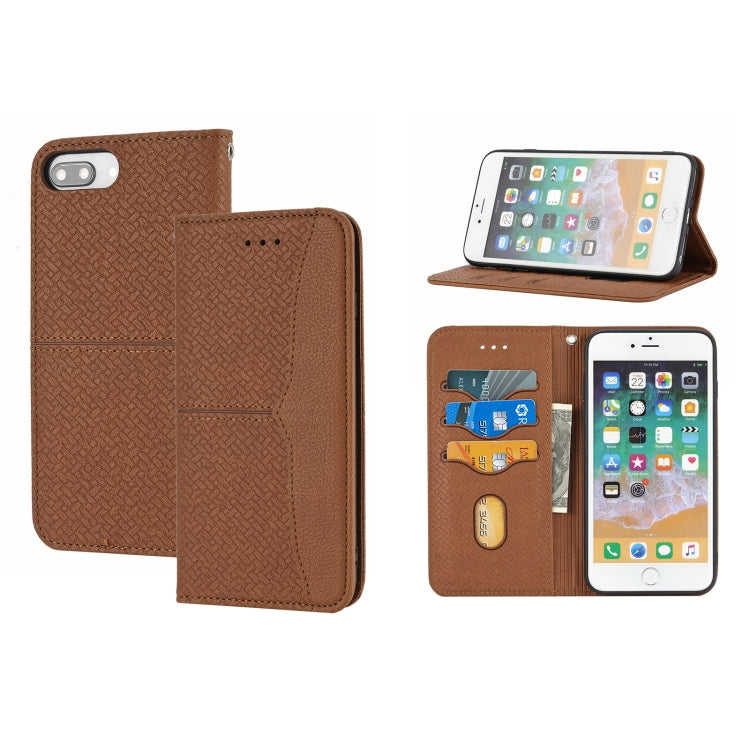Case – Leather, Magnetic (iPhone 8 Plus) #2 For iPhone 8 Plus 7 Plus Brown